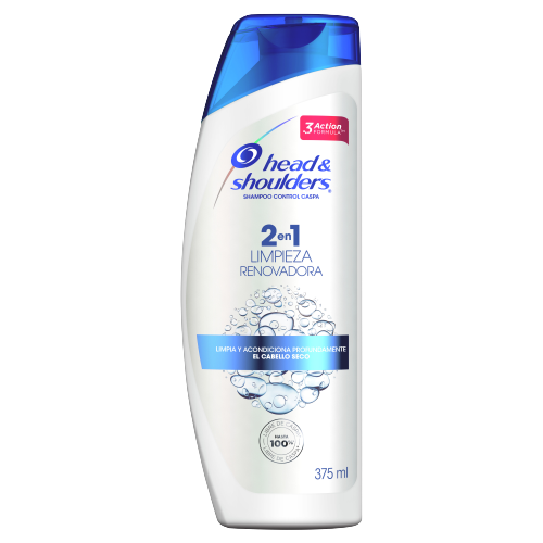 HS SHAMPOO 2en1 LIMP RENOV 375CC x 12 Uds.