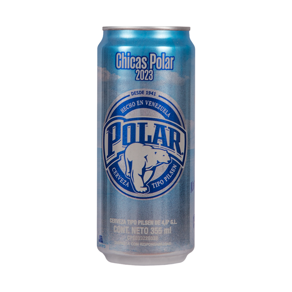 POLAR PILSEN LATA SLEEK ZF 355 ml x 24 Uds.