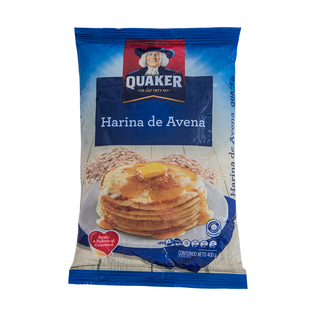 QUAKER AVENA DE HARINA BOLSA 400 G x 16 Uds.
